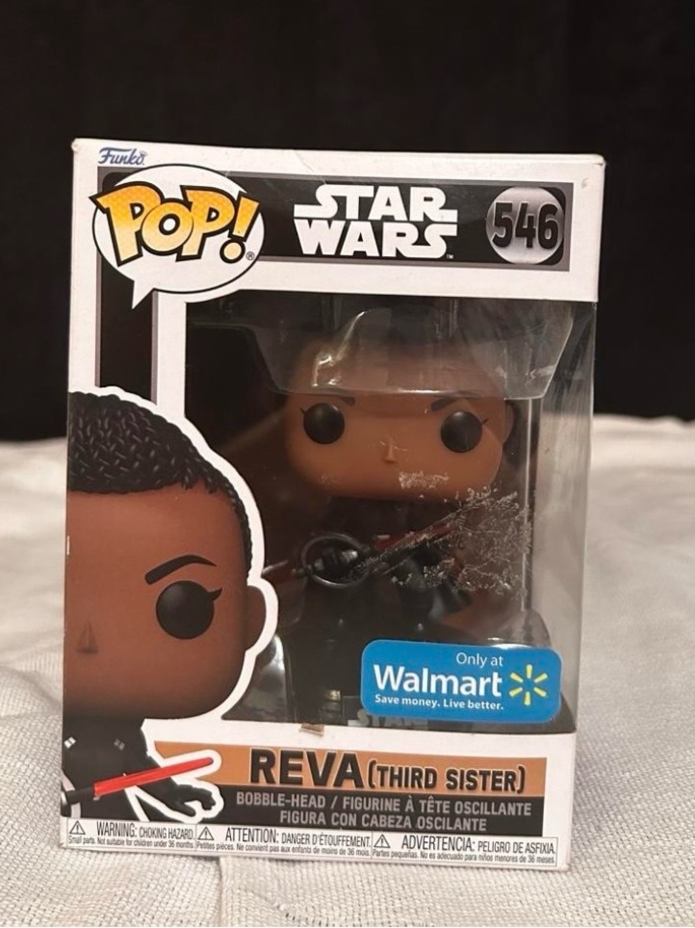 Funko Pop! Star Wars Reva (Third Sister) Figure - Black